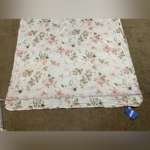 ECO BABY Maternity Robe Size L Matching Baby Swaddle Set Milk Silk New Bella - Picture 12 of 16